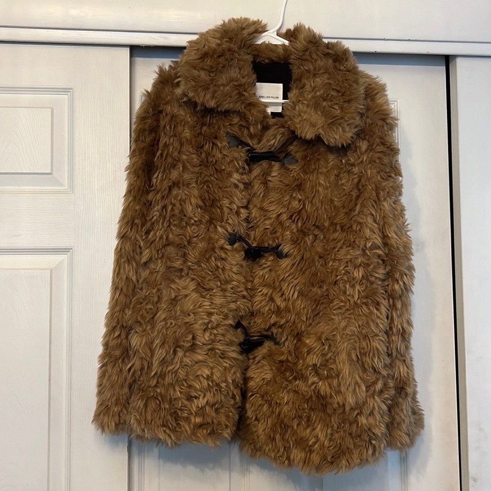 Plush Faux Fur Coat